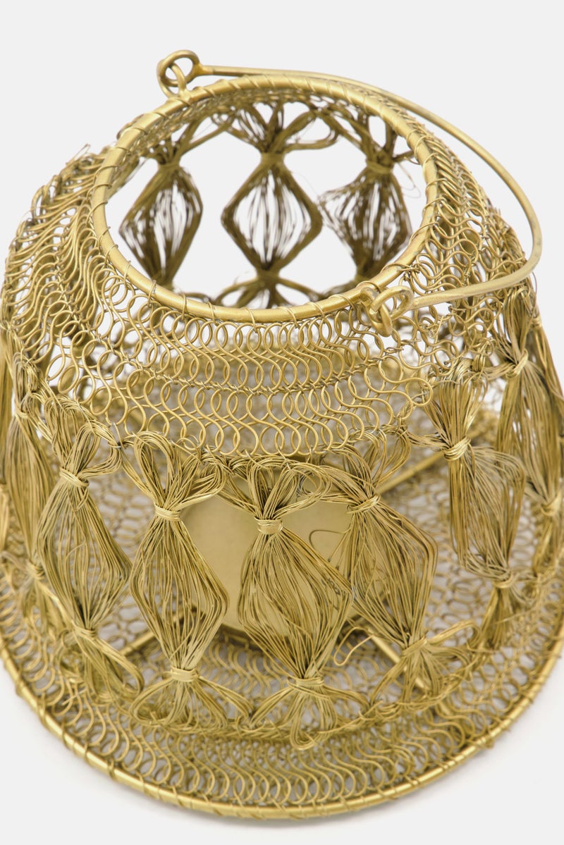 Hoff حامل شموع معلق، ذهبي - Image 3